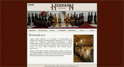 Desktop Screenshot of hermann-wein.com